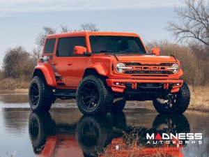 Ford Bronco Custom Wheels - HF6-4 by Vossen - Satin Black Ford Bronco Custom Wheels - HF6-4 by Vossen - Satin Black